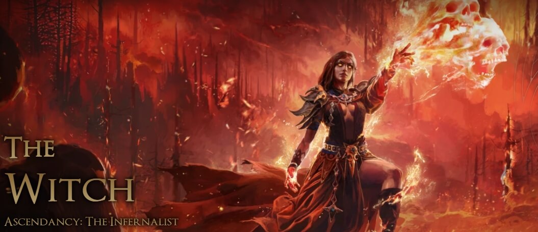 poe2 infernalist ascendancy display image